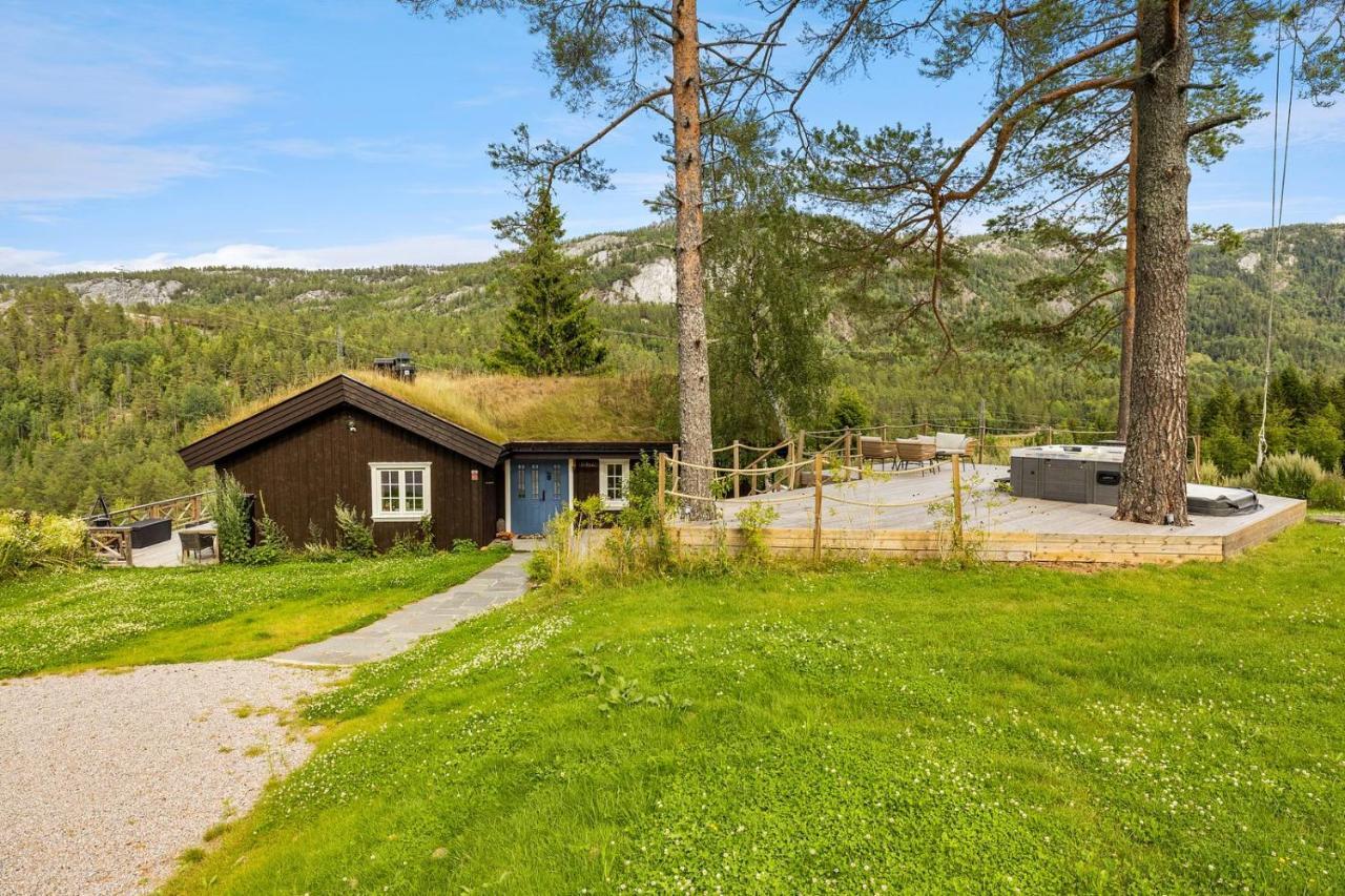 Vila Libeli- Panoramaview Towards Gaustadtoppen- Jacuzzi Lona Exteriér fotografie