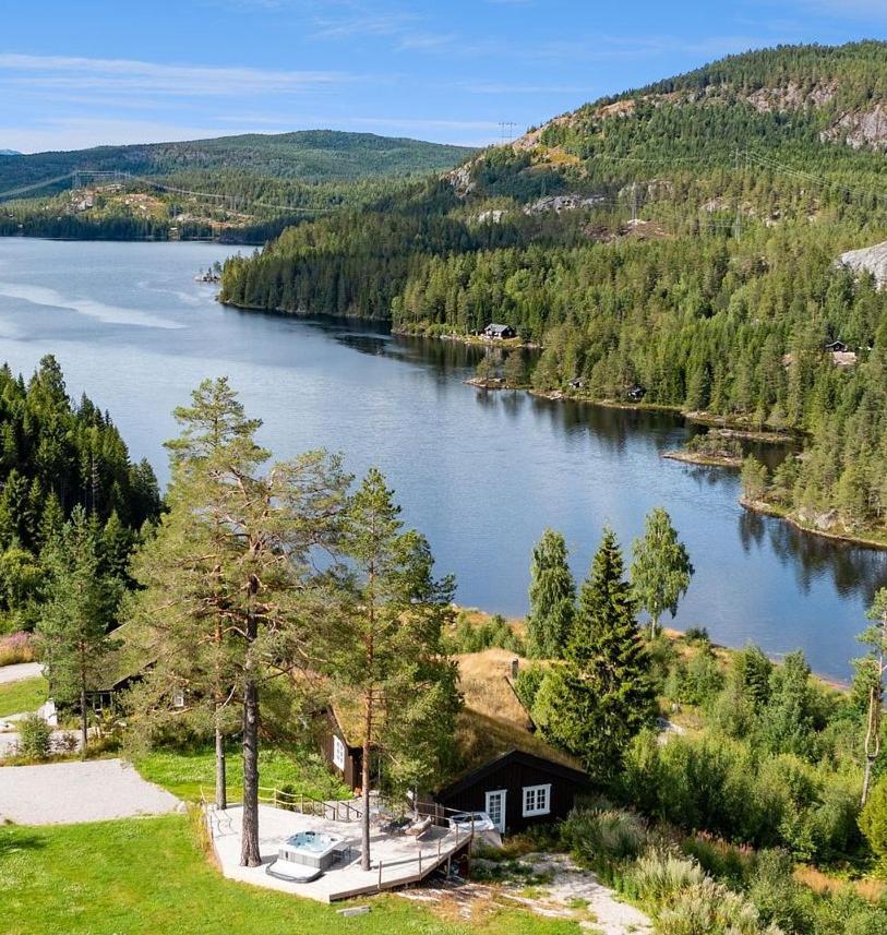 Vila Libeli- Panoramaview Towards Gaustadtoppen- Jacuzzi Lona Exteriér fotografie