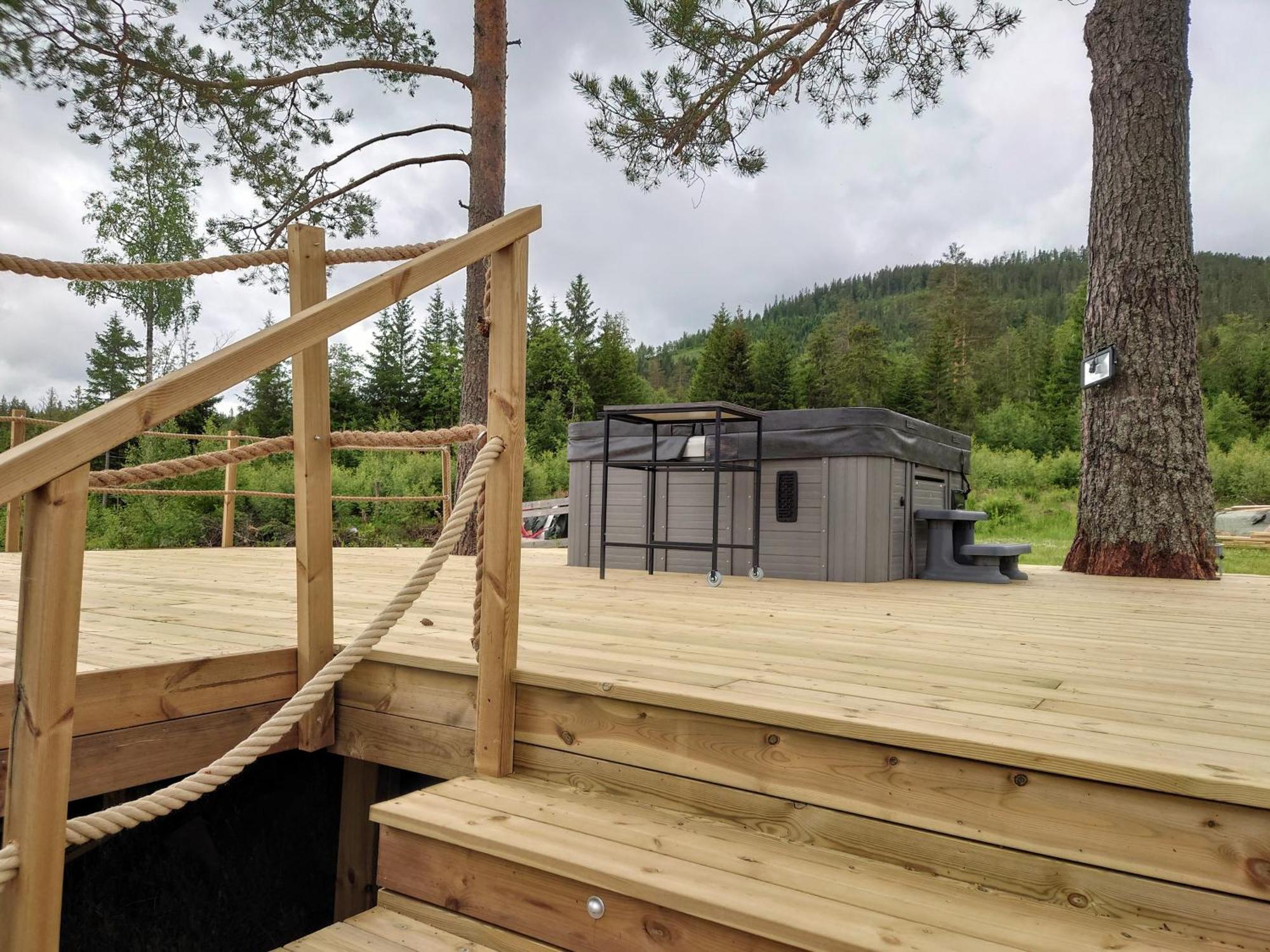 Vila Libeli- Panoramaview Towards Gaustadtoppen- Jacuzzi Lona Pokoj fotografie